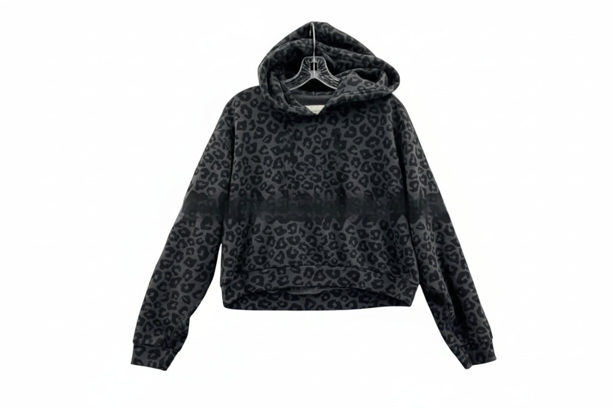 Leopard Print Hoodie